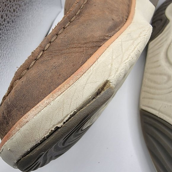 OluKai Kalia Slip On Sneakers Mens 8.5 Dark Wood Shoes 10453-6363 main image 11